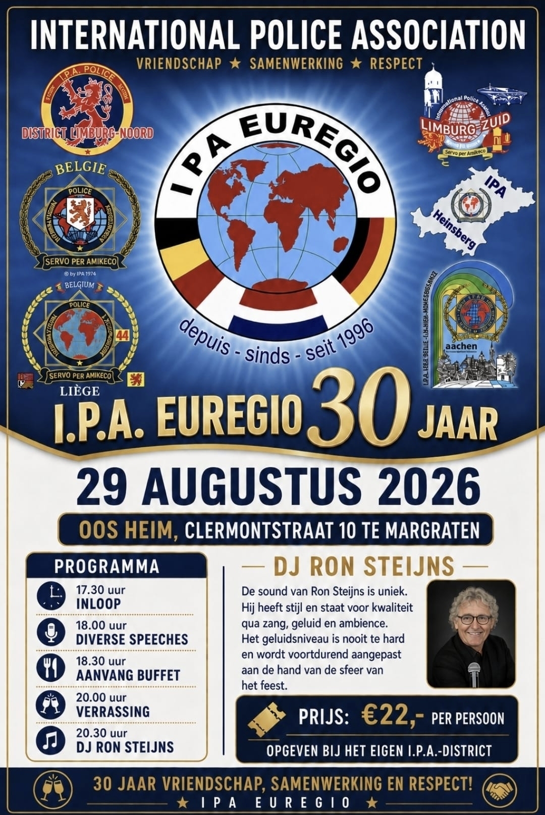 IPA Euregio 30 jaar 29 augustus 2026