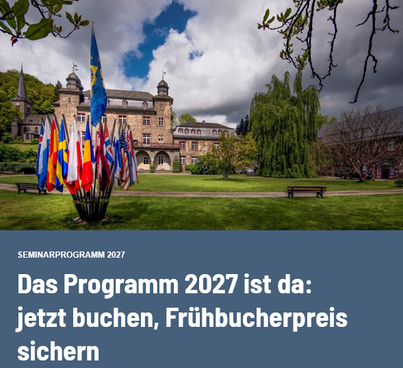 Nieuw Seminar Programma Gimborn 2027