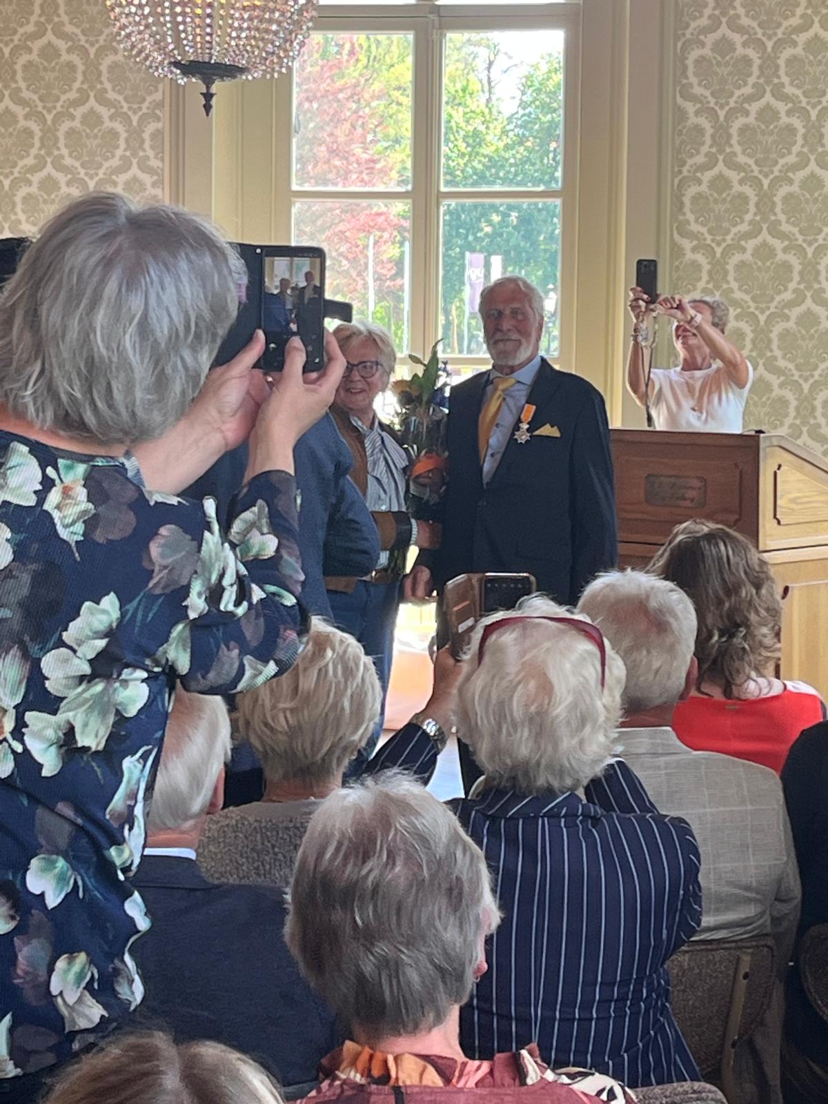 Nog een ridder in de orde van Oranje Nassau