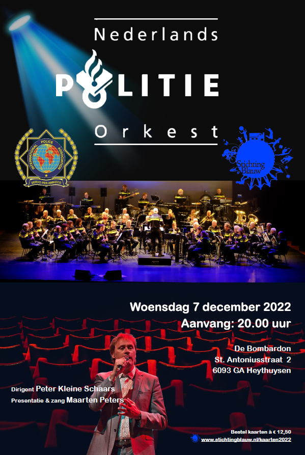 Concert NPO ism IPA en Stichting Blauw