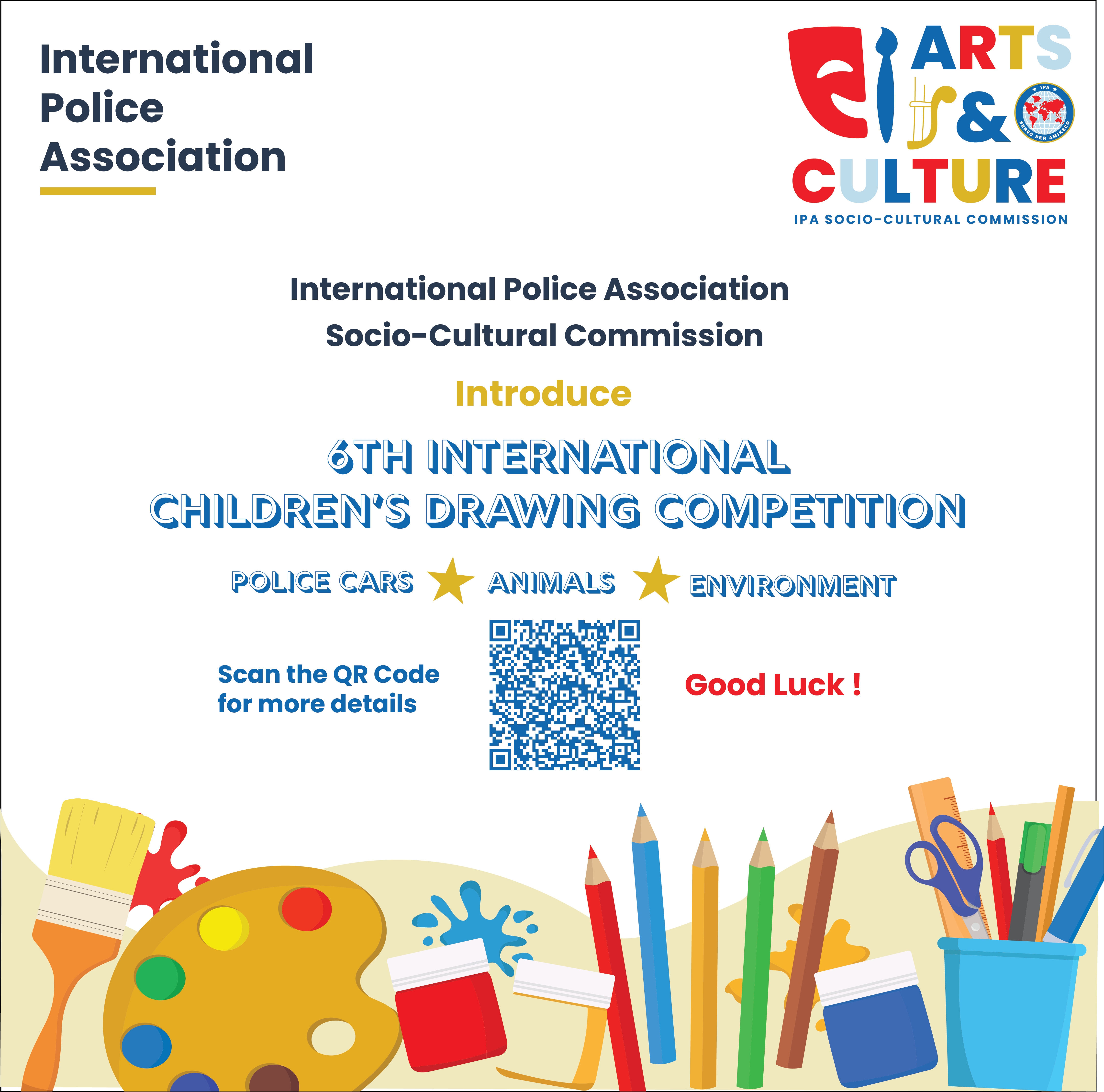 Internationale tekenwedstrijd voor kinderen 2026