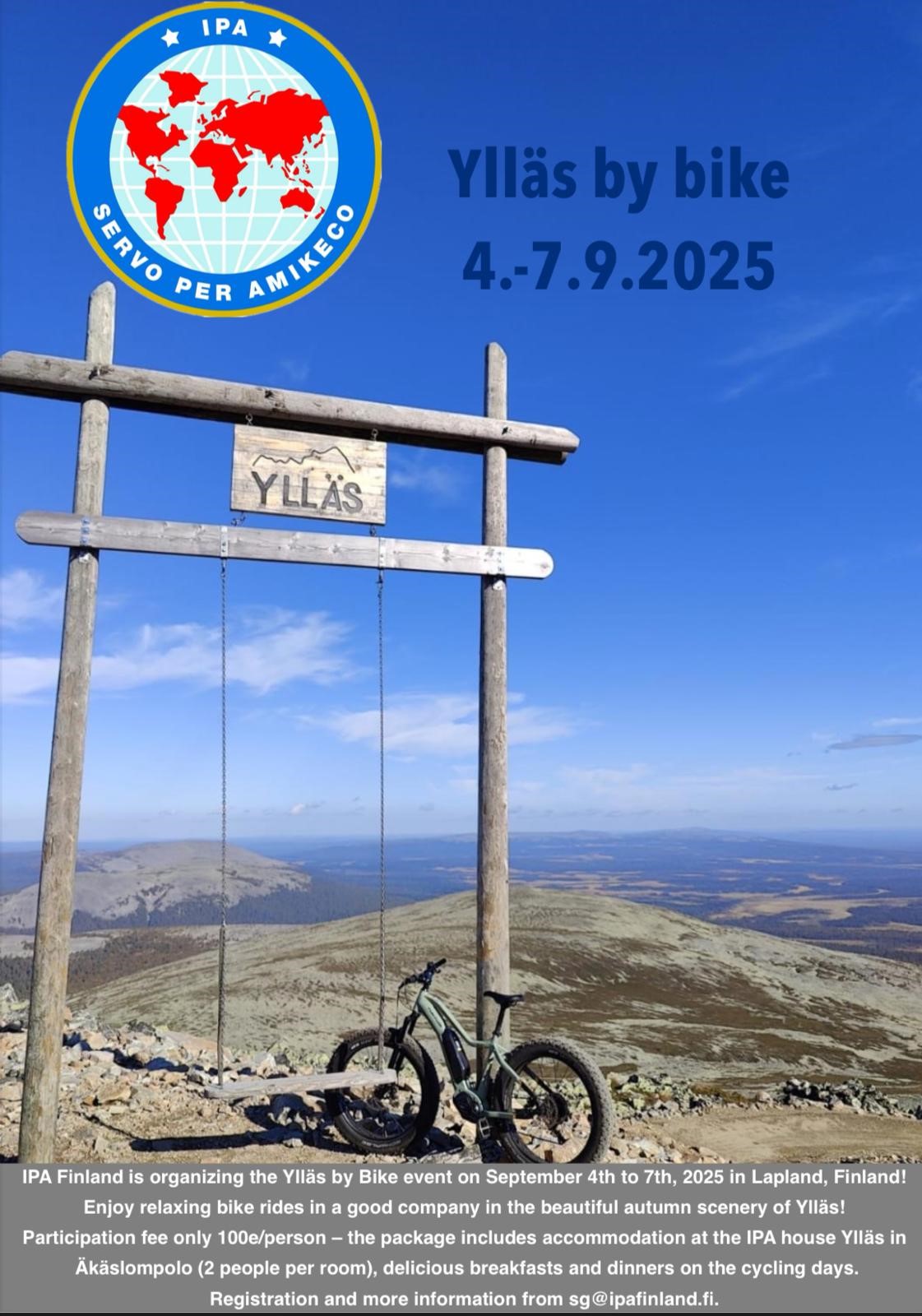 IPA Finland - Yllas op de fiets 4-7 september 2025