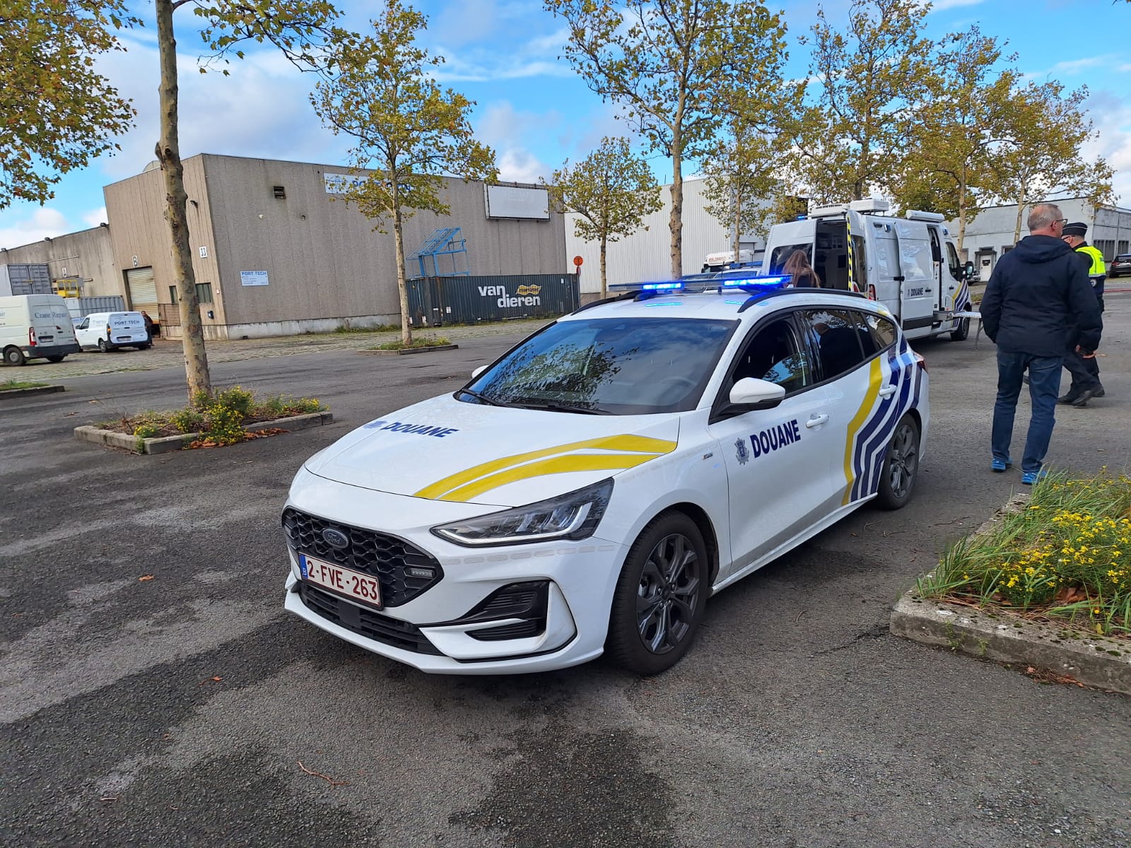 Bezoek aan Douane Antwerpen